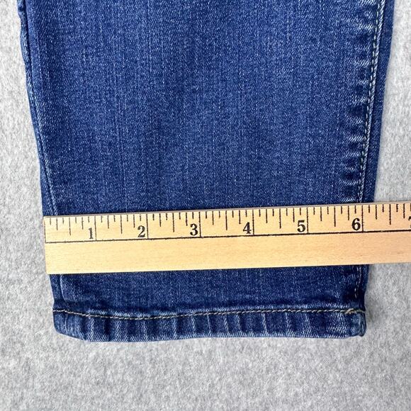 NYDJ Jeans Blue WMNS 8 Slim Fit Boyfriend Denim Lift Tuck Technology High Rise - Picture 13 of 13